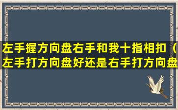 左手握方向盘右手和我十指相扣（左手打方向盘好还是右手打方向盘好）